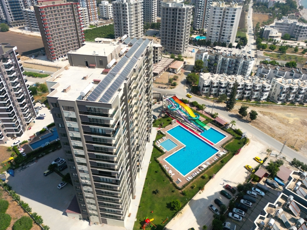 LİPARİS SUNFLOWERS 3 7/24 DENİZ MANZARALI 1+1 EŞYALI GENİŞ DAİRE